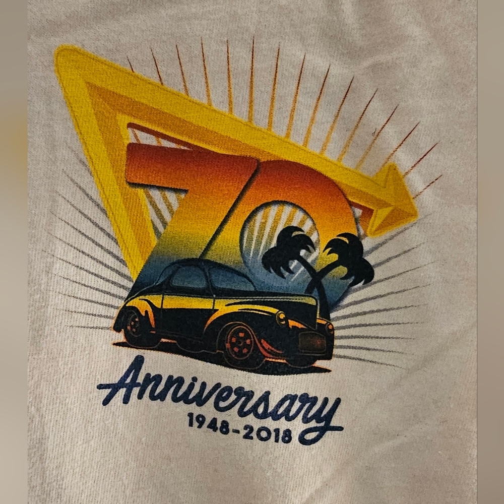 In N Out 70th Anniversary Limited Edition Tee Size Small